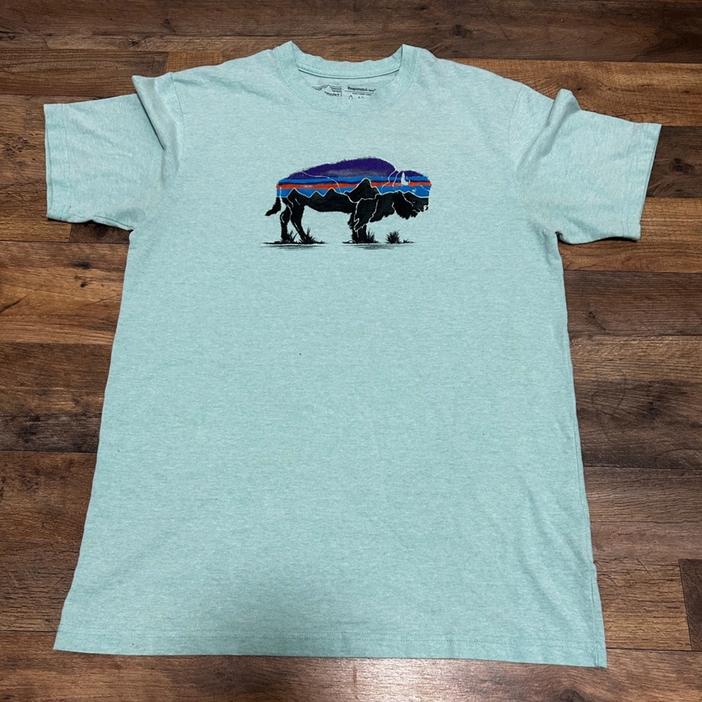 Patagonia women’s Sky Blue Adventure Tee